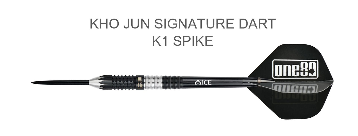 ONE80 KHO JUN SIGNATURE DART-K1 SPIKE 21g STEEL
