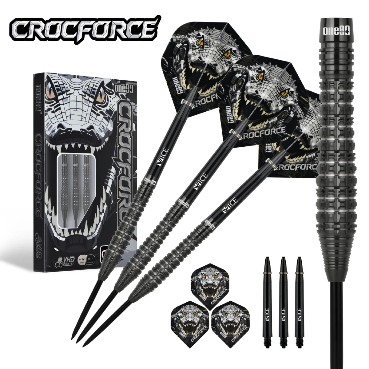 ONE80 Crocforce CF3 Steeltip