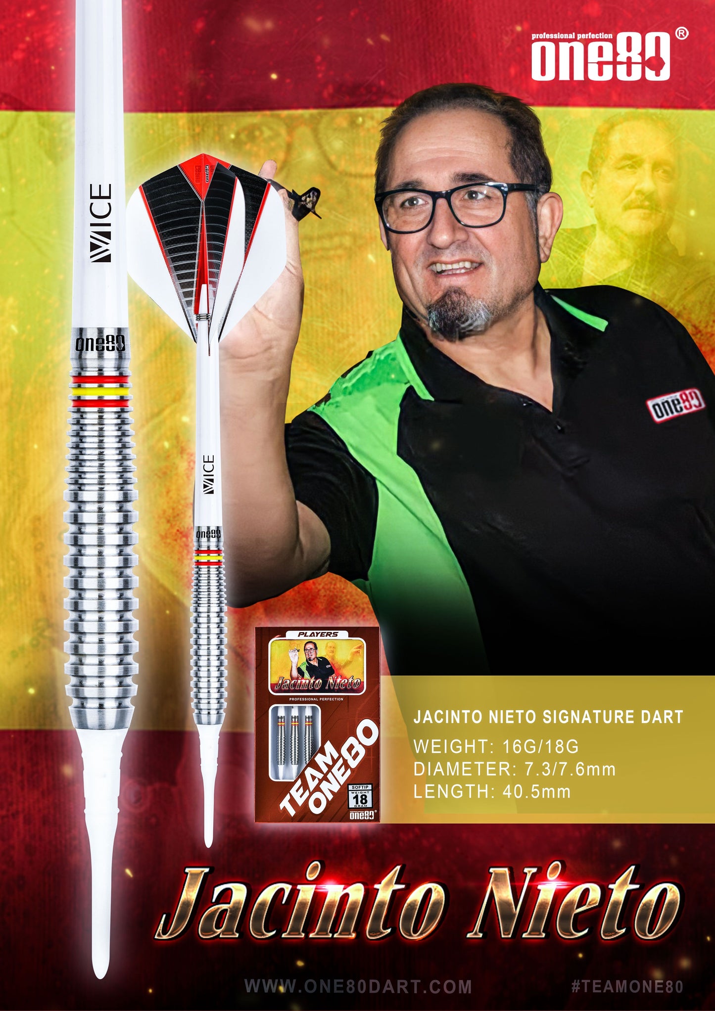 ONE80 Jacinto Nieto SoftTip