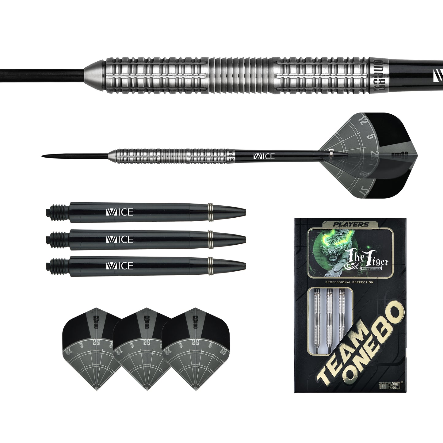 One80 Aaron Morisson Signature Darts Steeltip 22g