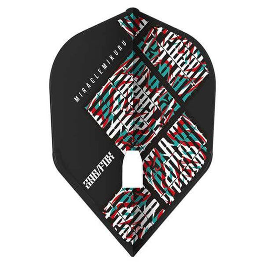 L -Style Signature Flights - Mikuru Suzuki V4 shape Black