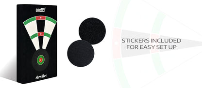 One80 Eva Travelling Dartboard II-Bristle Core