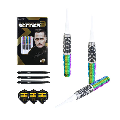 ONE80 Gunner III Softtip 22g - Black/Chameleon