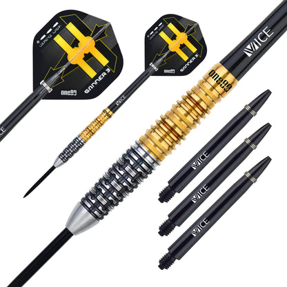 ONE80 Gunner III Steeltip Black/Gold