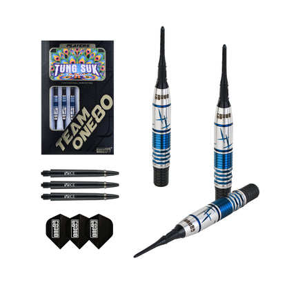 ONE80Tung Suk Softip 19g (Black/Blue)