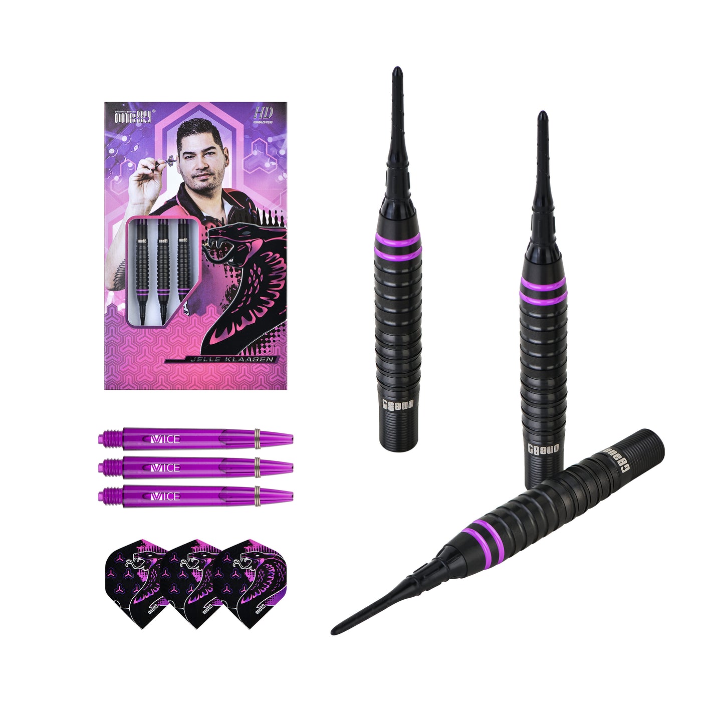 ONE80 Jelle Klaasen HD Softtip 19g