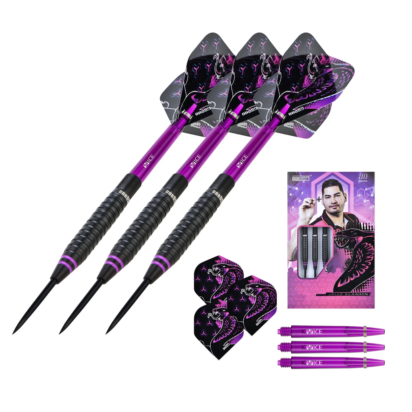 ONE80 Jelle Klaasen HD Steeltip