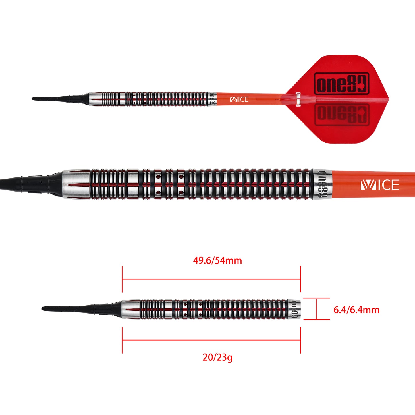 ONE80 Nasir Bomba V2 Softtip
