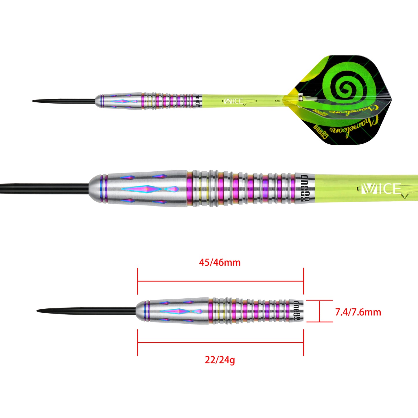 Chameleon Topaz Steeltip