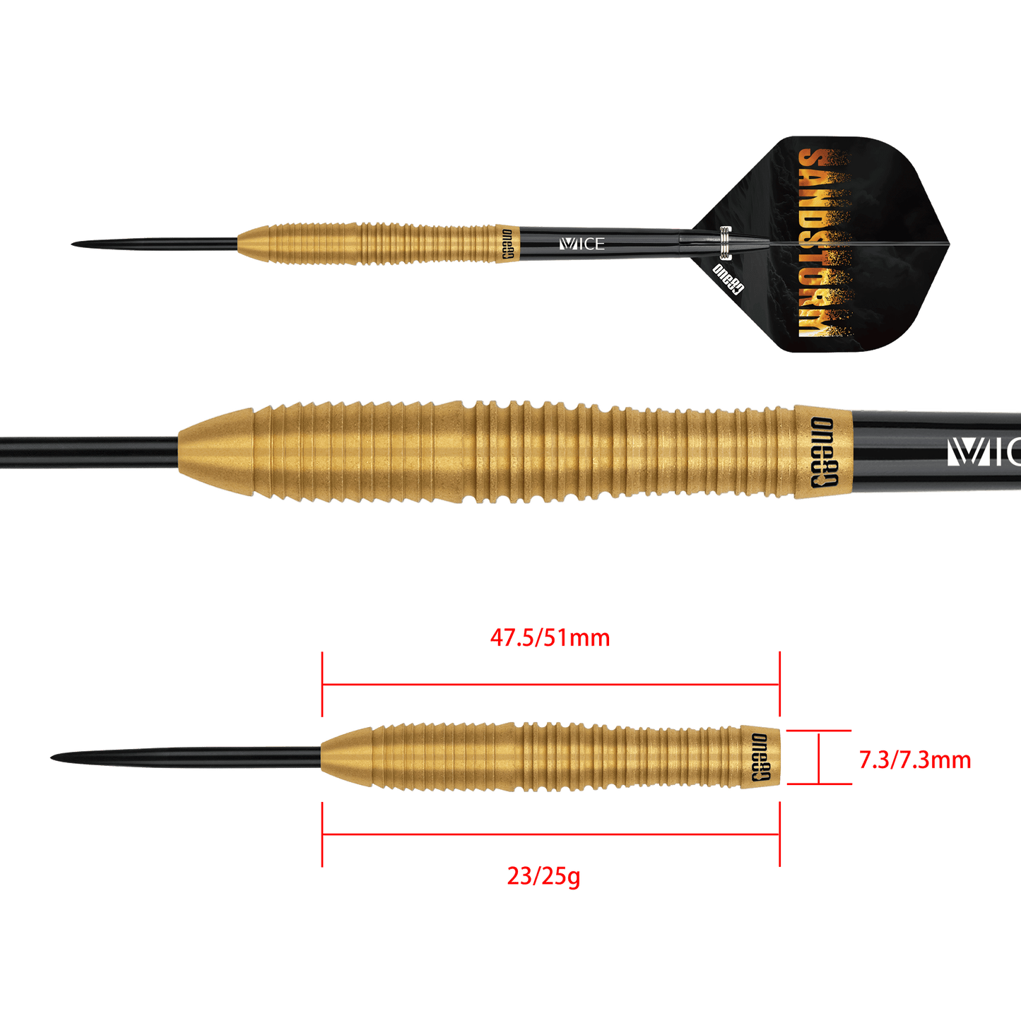 ONE80 Sandstorm Steeltip 03