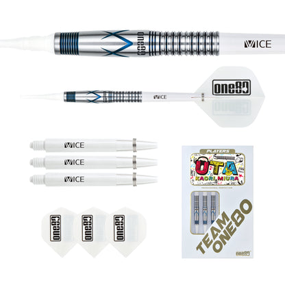 One80 Kaori Miura Signature Dart Blue Softip 18g