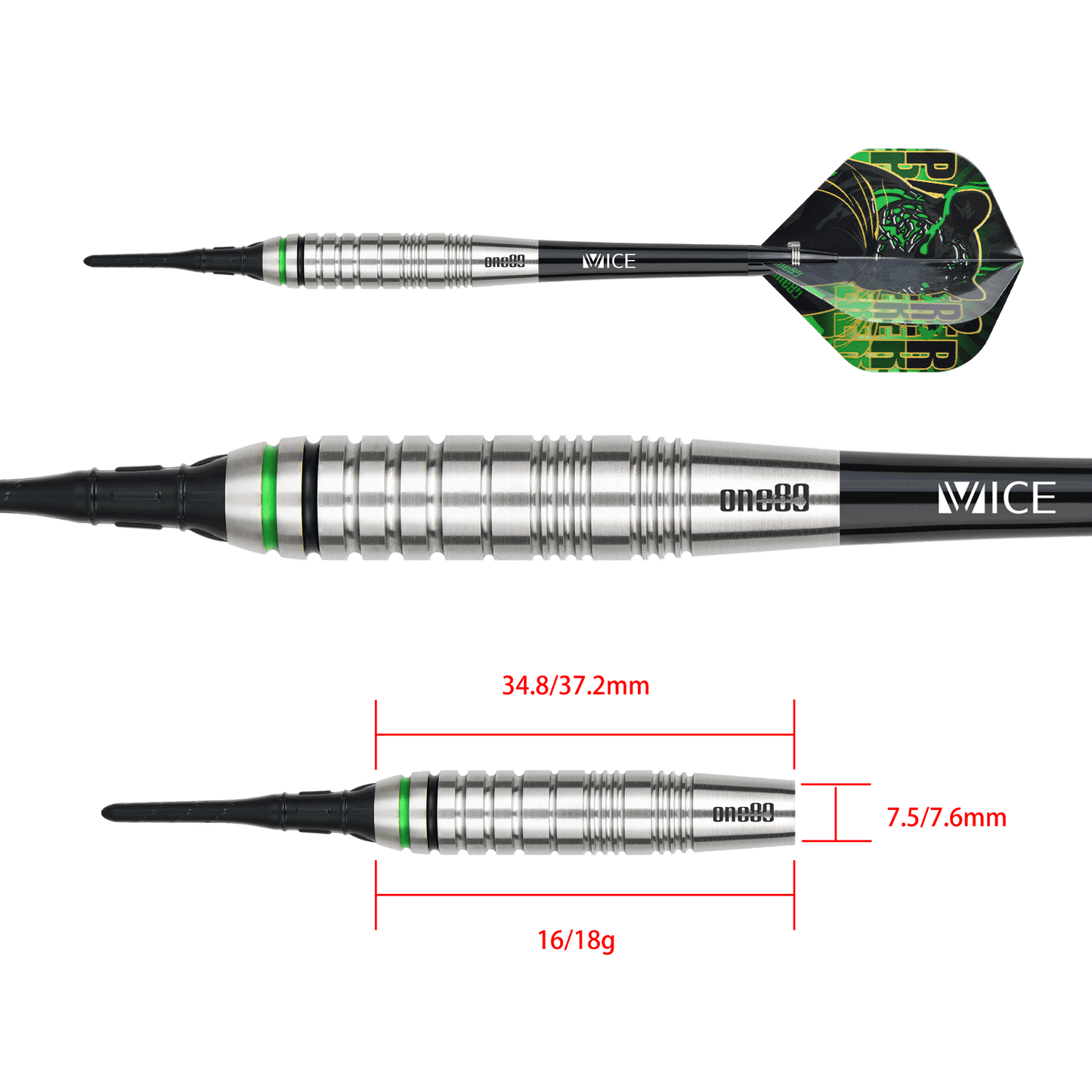 ONE80 Panther-X Softtip