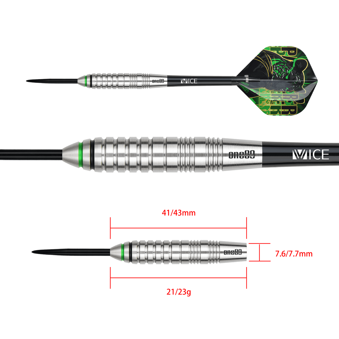 ONE80 Panther-X Steeltip