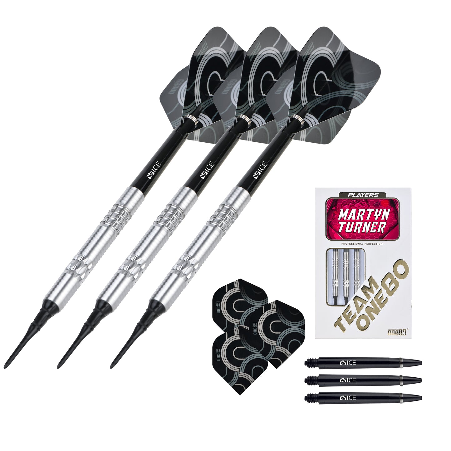 ONE80 Martyn Turner Softtip 18g