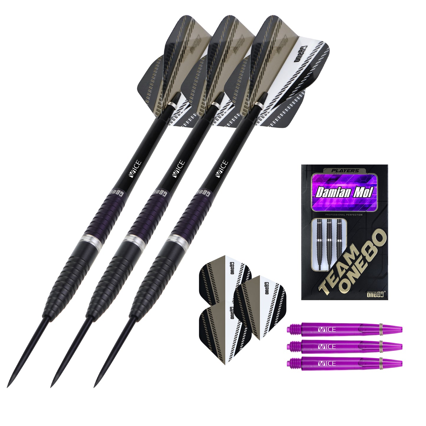 ONE80 Damian Mol Steeltip 24g