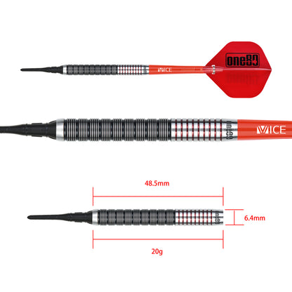 One80 Akshay Mehta Signature Dart II Softip 20g