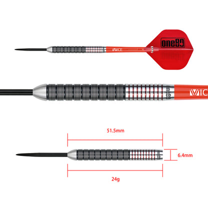 One80 Akshay Mehta Signature Dart II Steeltip 24g
