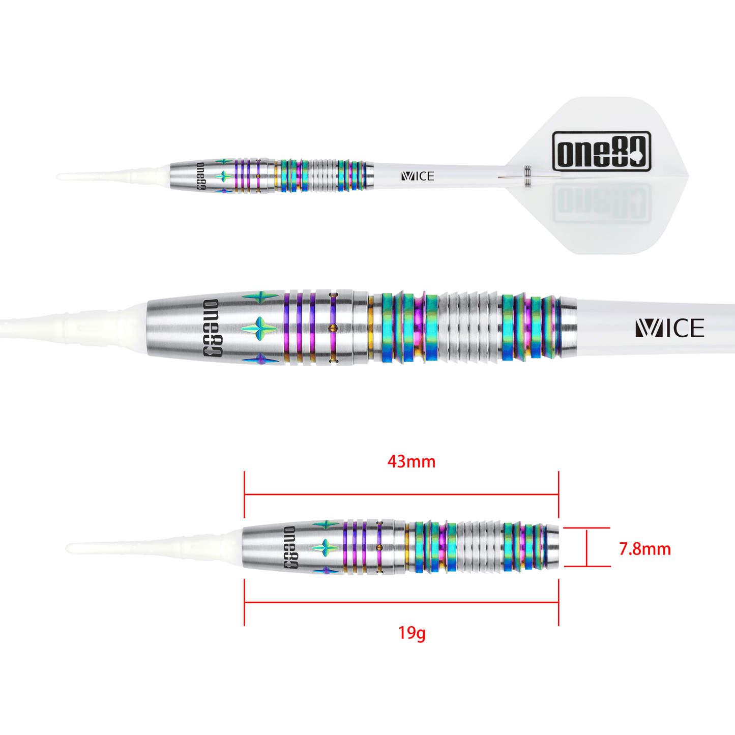 ONE80 Maya Sekine Orca II Chameleon Softip 19g