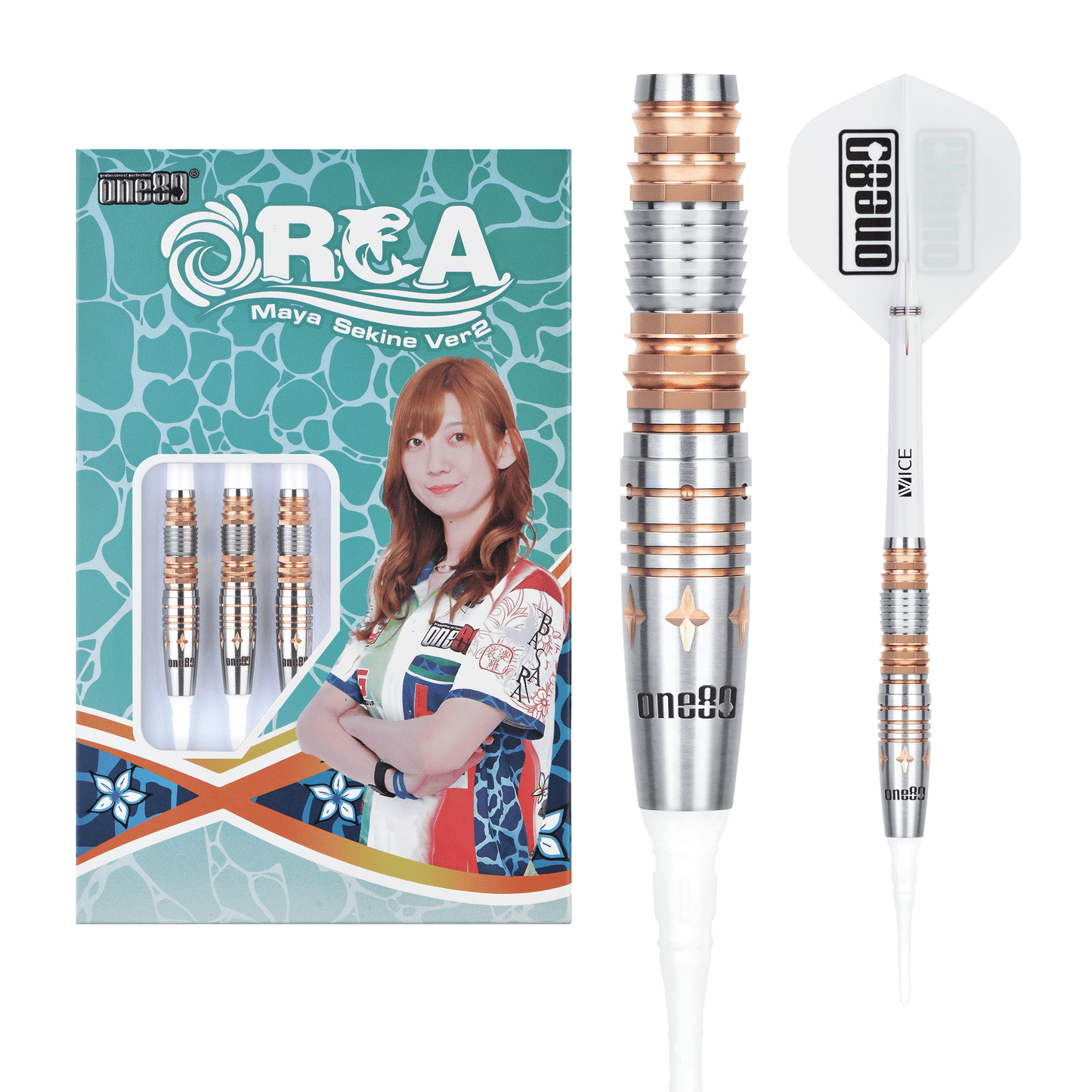 ONE80 Maya Sekine Orca II Rosegold Softip 21g