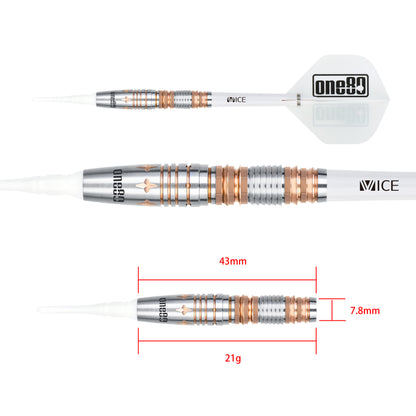 ONE80 Maya Sekine Orca II Rosegold Softip 21g