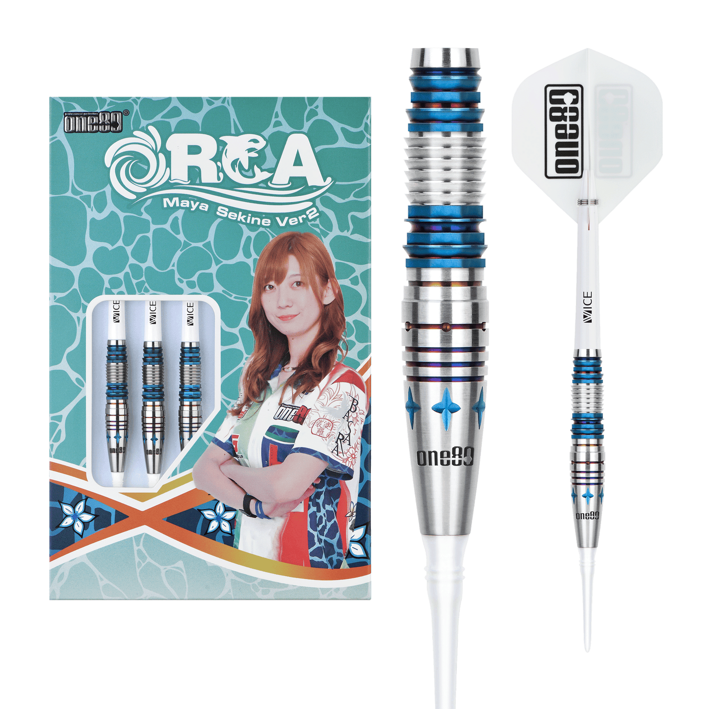 ONE80 Maya Sekine Orca II No.5 Blue Softip 19g