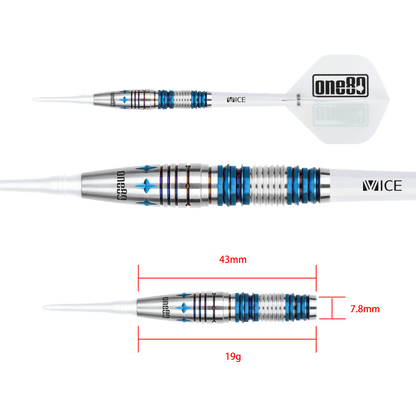 ONE80 Maya Sekine Orca II No.5 Blue Softip 19g