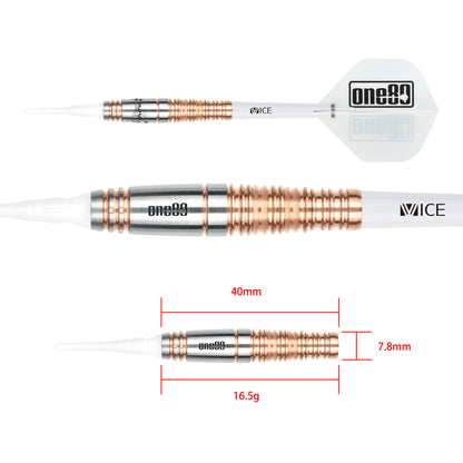 One80 Hiromi Sakura Mimpi II Rosegold softip 16.5g