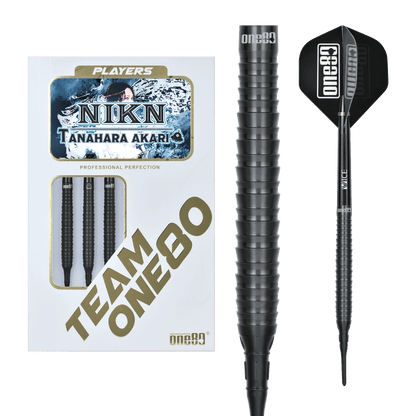 ONE80 Akari Tanahara Signature Softtip Black 17.5g