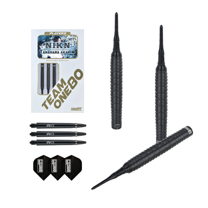 ONE80 Akari Tanahara Signature Softtip Black 17.5g