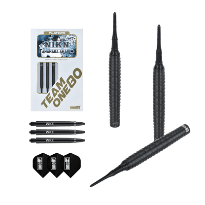 ONE80 Akari Tanahara Signature Softtip Black 17.5g