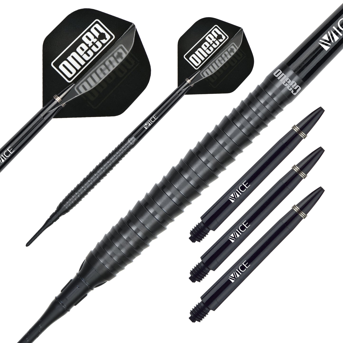 ONE80 Akari Tanahara Signature Softtip Black 17.5g