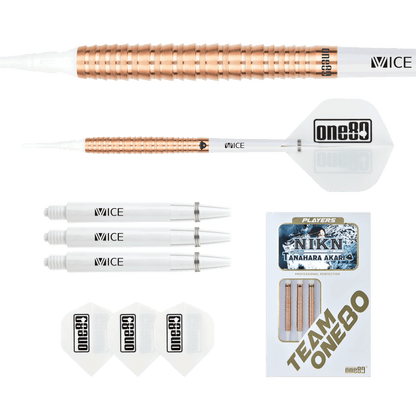 ONE80 Akari Tanahara Signature Softip Rose Gold 20g