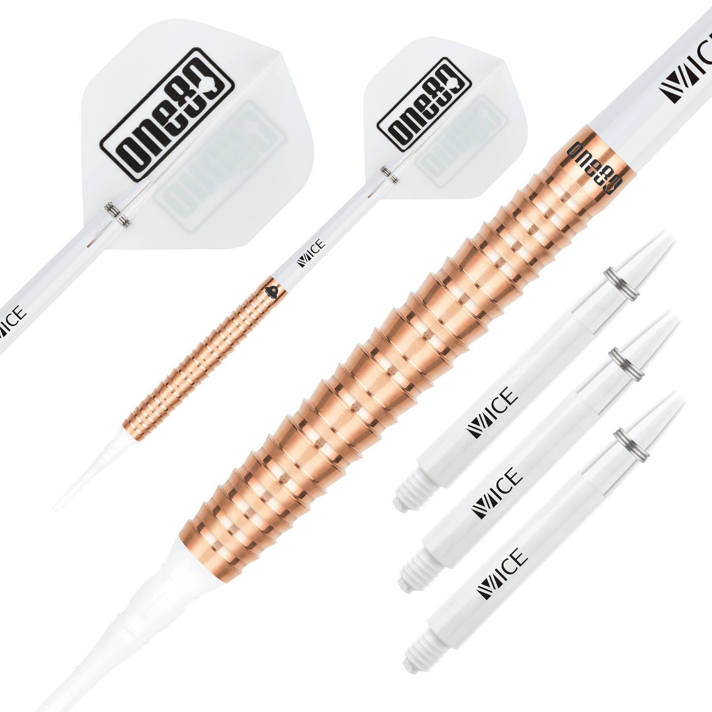 ONE80 Akari Tanahara Signature Softip Rose Gold 20g