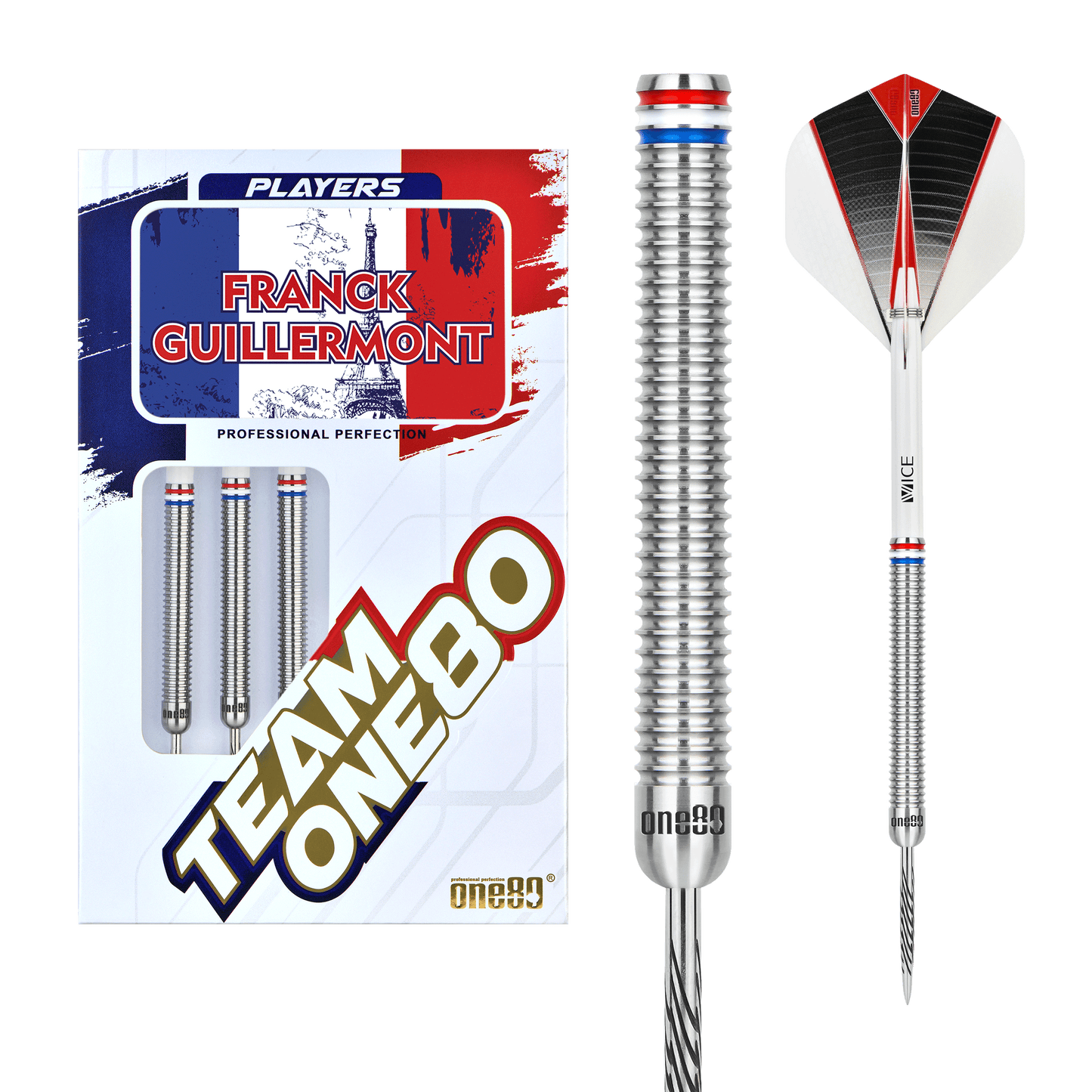 ONE80 Franck Guillermont Signature Dart II Steeltip 22g