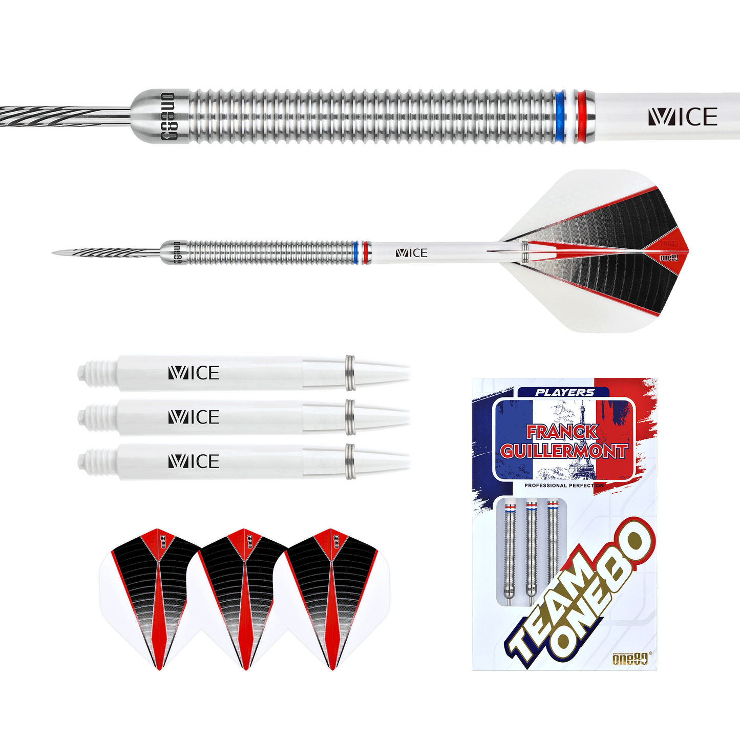 ONE80 Franck Guillermont Signature Dart II Steeltip 22g