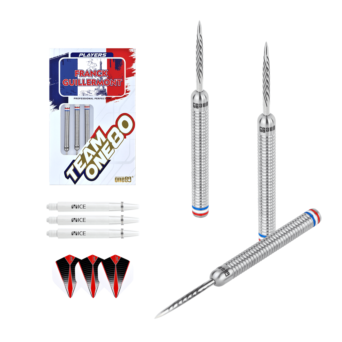 ONE80 Franck Guillermont Signature Dart II Steeltip 22g