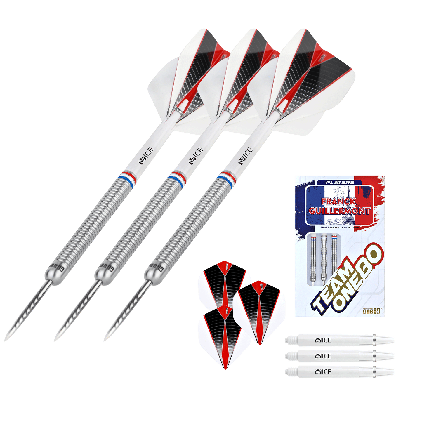 ONE80 Franck Guillermont Signature Dart II Steeltip 22g