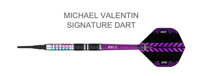 ONE80 Michael Valentin Signature Dart Softip 18.5g