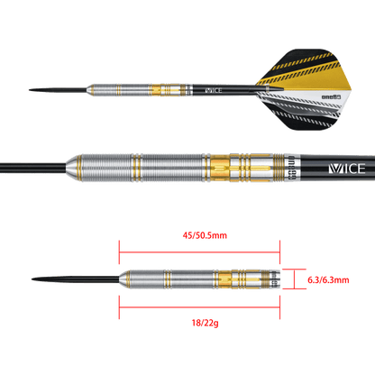 ONE80 Lylian Le Calvez Signature Dart Steeltip