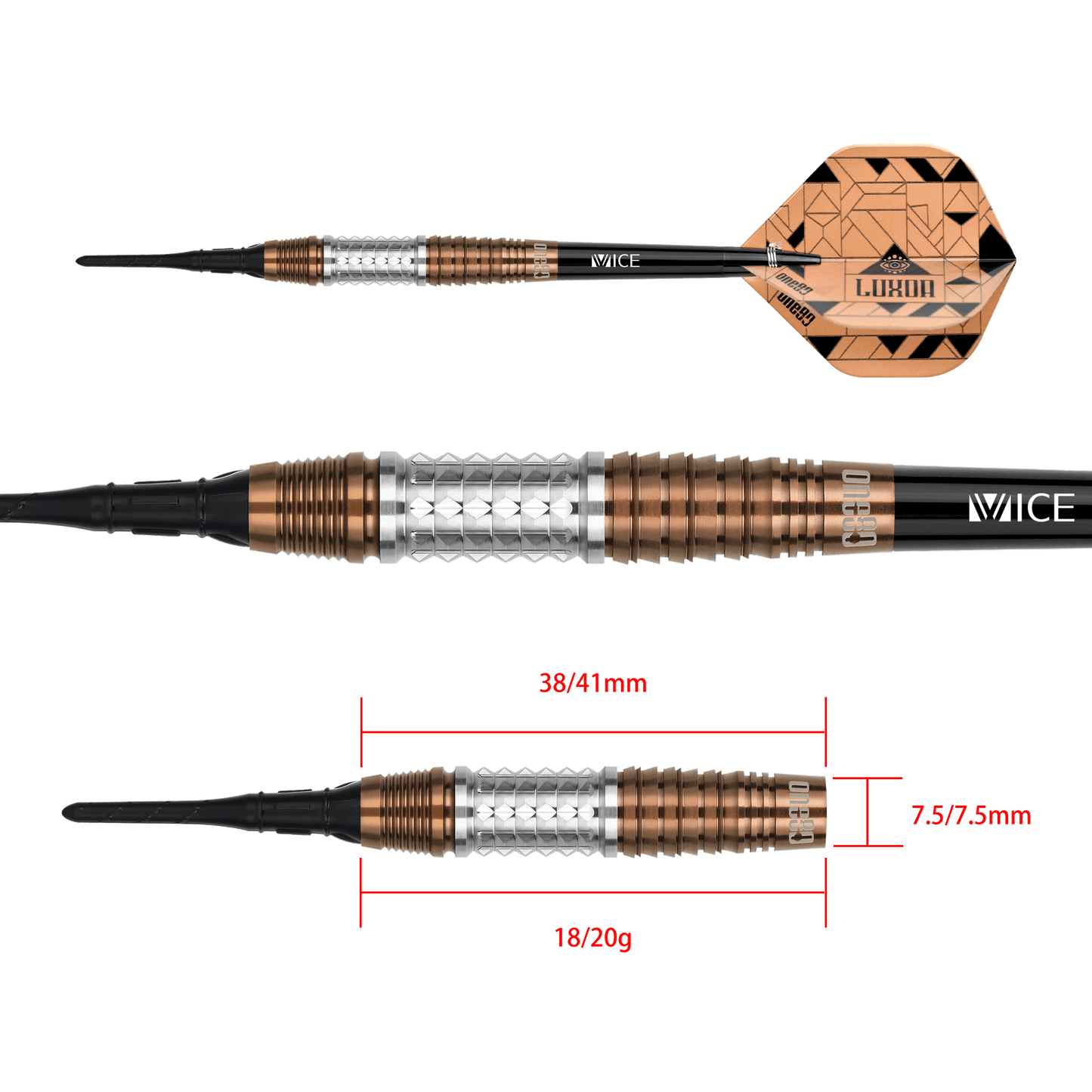 ONE80 Luxor Epsilon Softtip