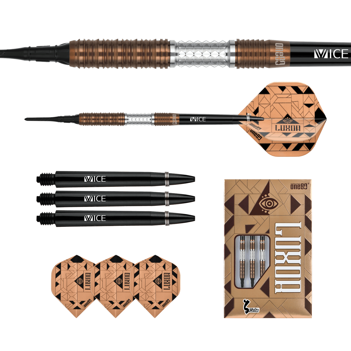 ONE80 Luxor Zeta Softtip