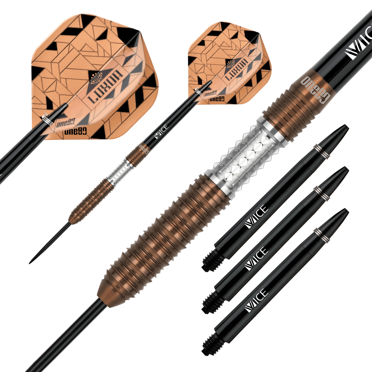 ONE80 Luxor Zeta Steeltip