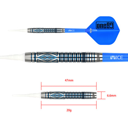 One80 RJ Escaros Signature Dart Softip 20g