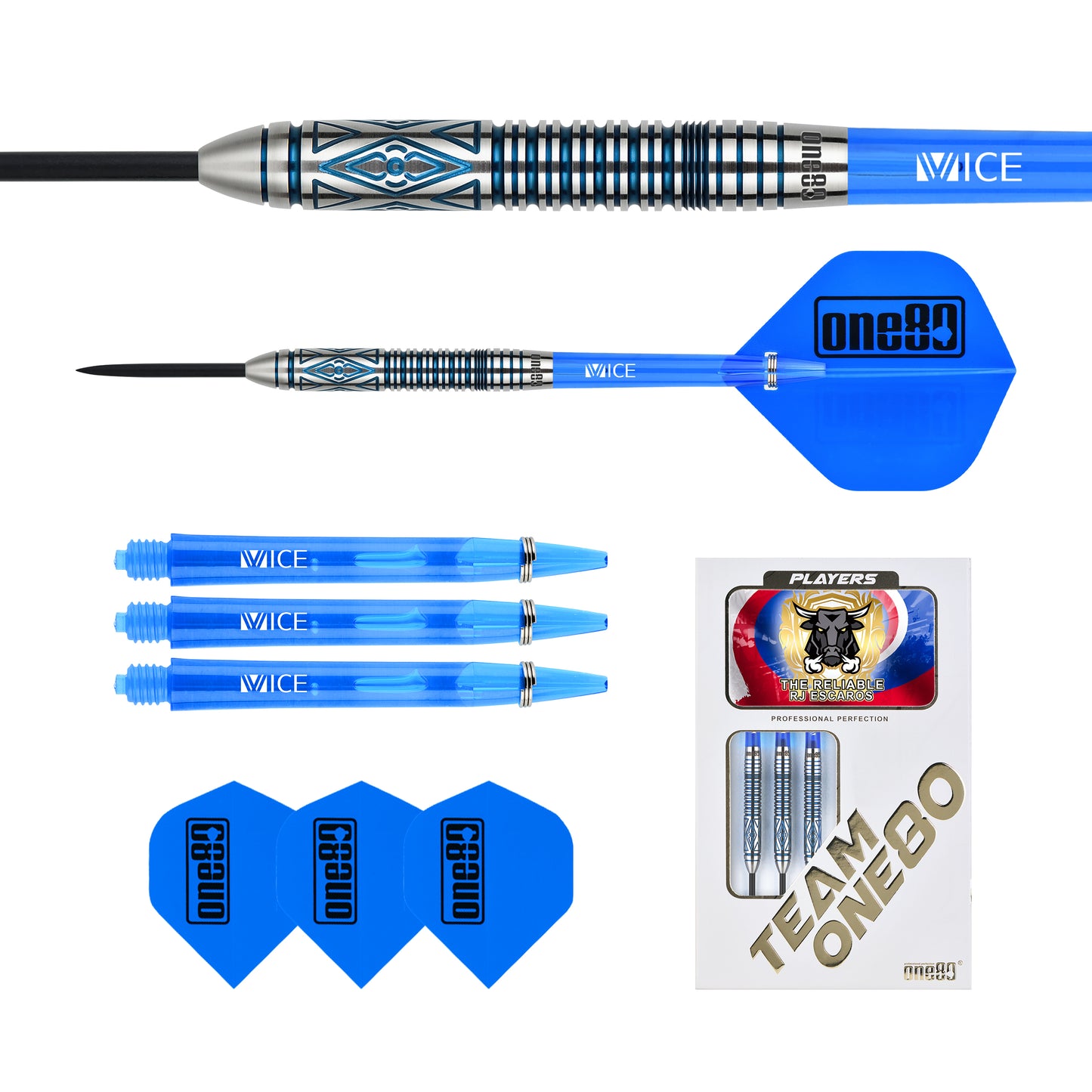 One80 RJ Escaros Signature Dart Steeltip