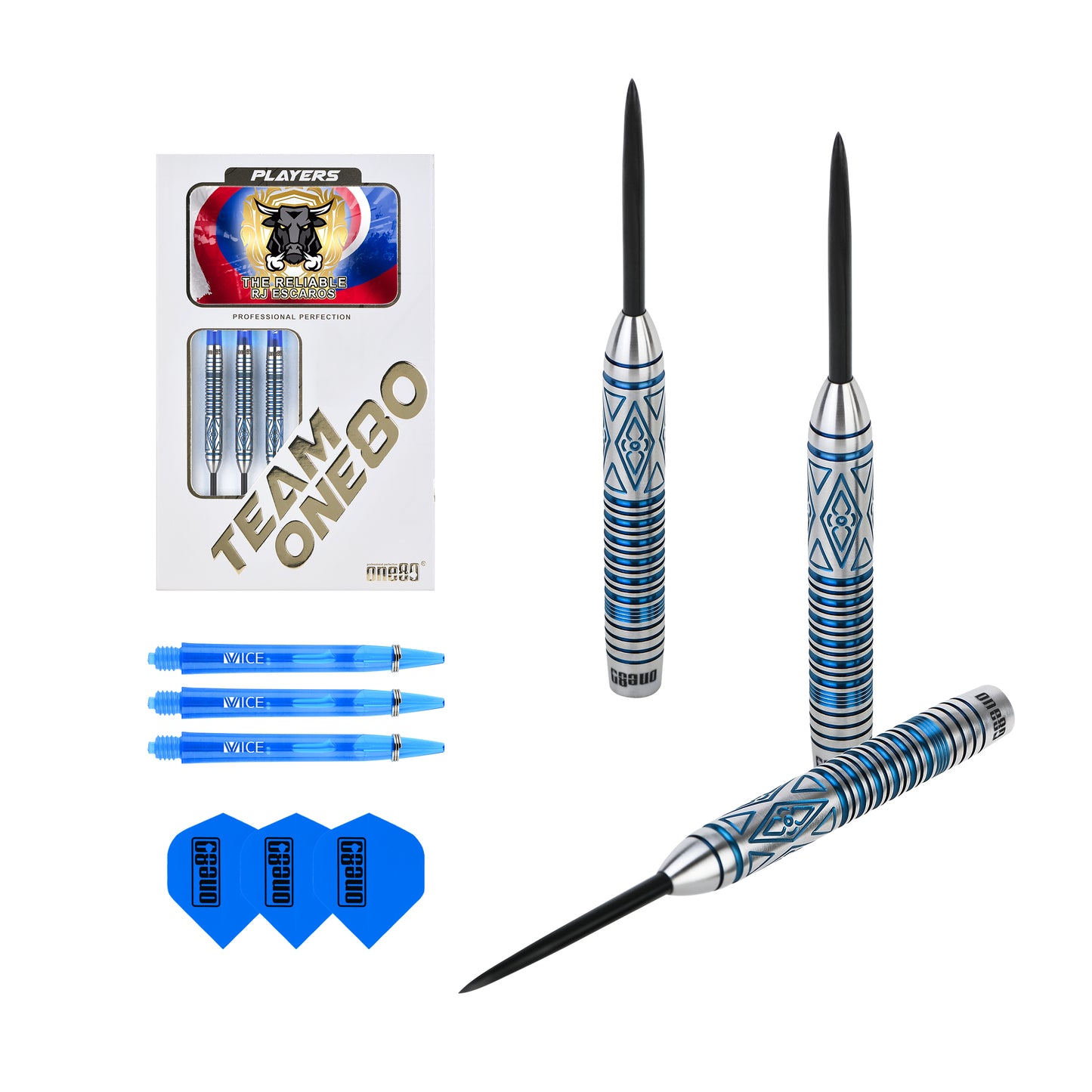 One80 RJ Escaros Signature Dart Steeltip