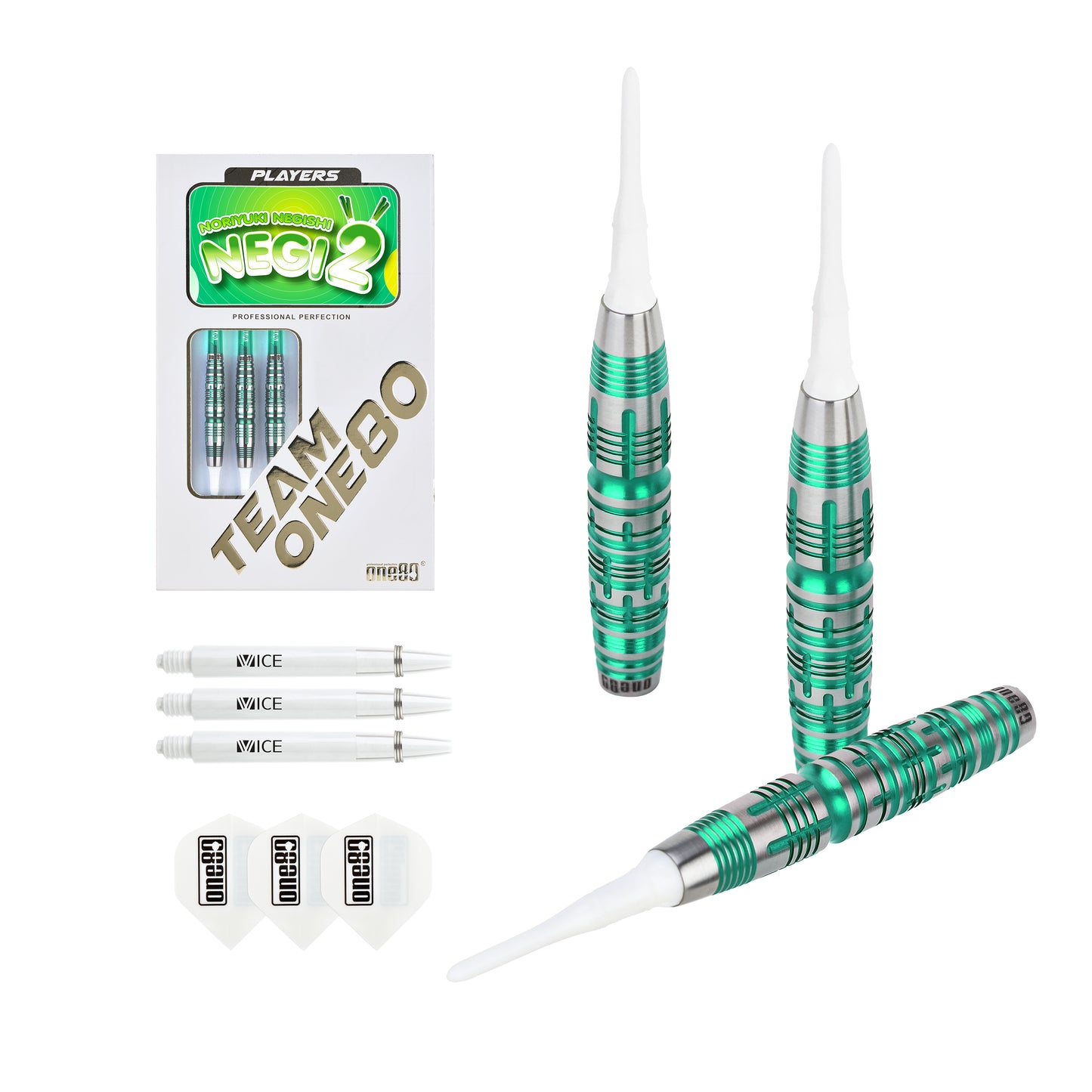 One80 Noriyuki Negeshi Signature Dart V2 Softip 18g