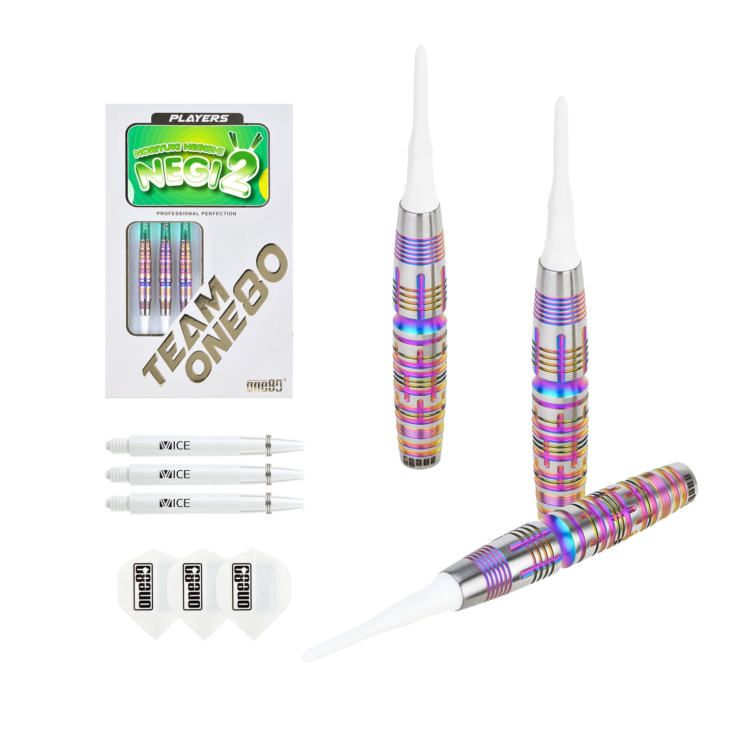 One80 Noriyuki Negeshi Signature Dart V2 Softip 20g