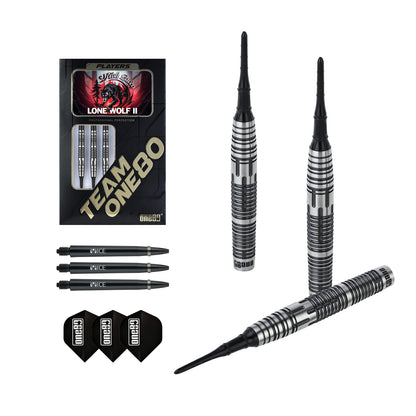 One80 Mick Lacey Signature Dart V2 Softtip 19g