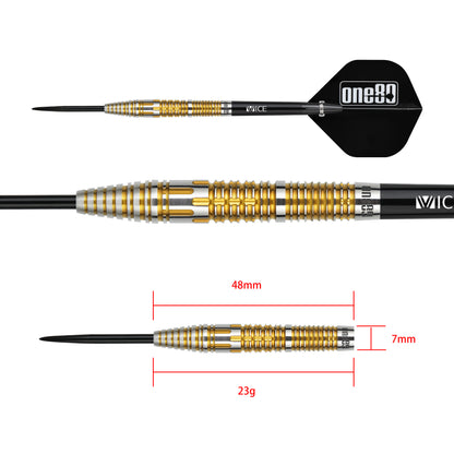 One80 Mick Lacey Signature Dart V2 Steeltip 23g
