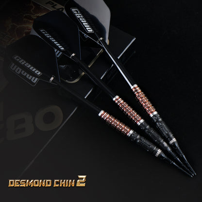 ONE80 Desmond Chin Signature Dart V2 Softtip 18,5g Black